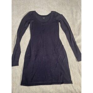 Express Sweater Dress Women’s Xtra Small Purple Maxi Long Sleeve Dress
